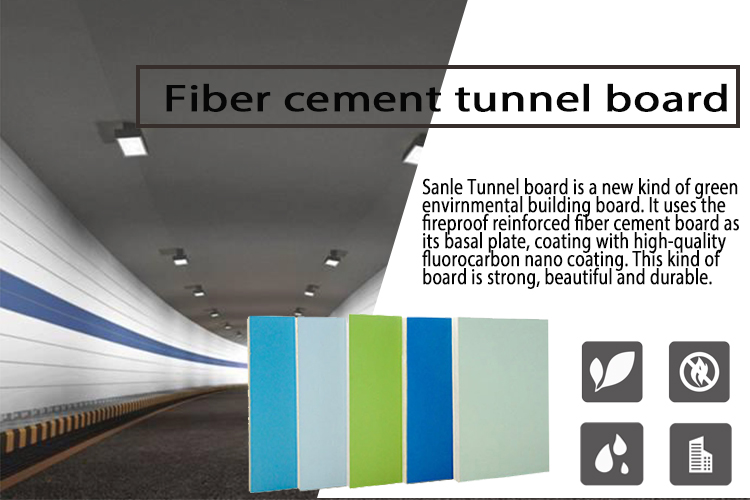 fiber cement tunnel board